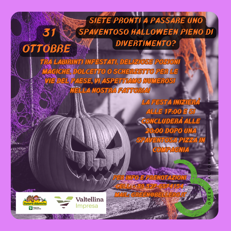 HALLOWEEN IN FATTORIA 🎃👻