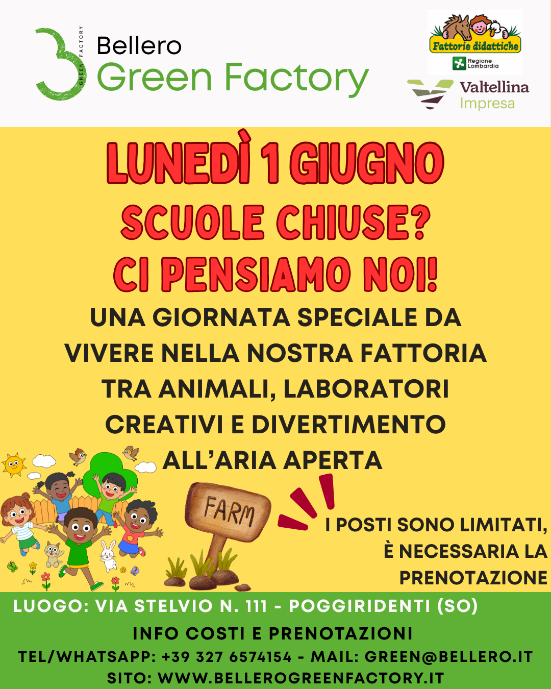 SCUOLE CHIUSE?CI PENSIAMO NOI!