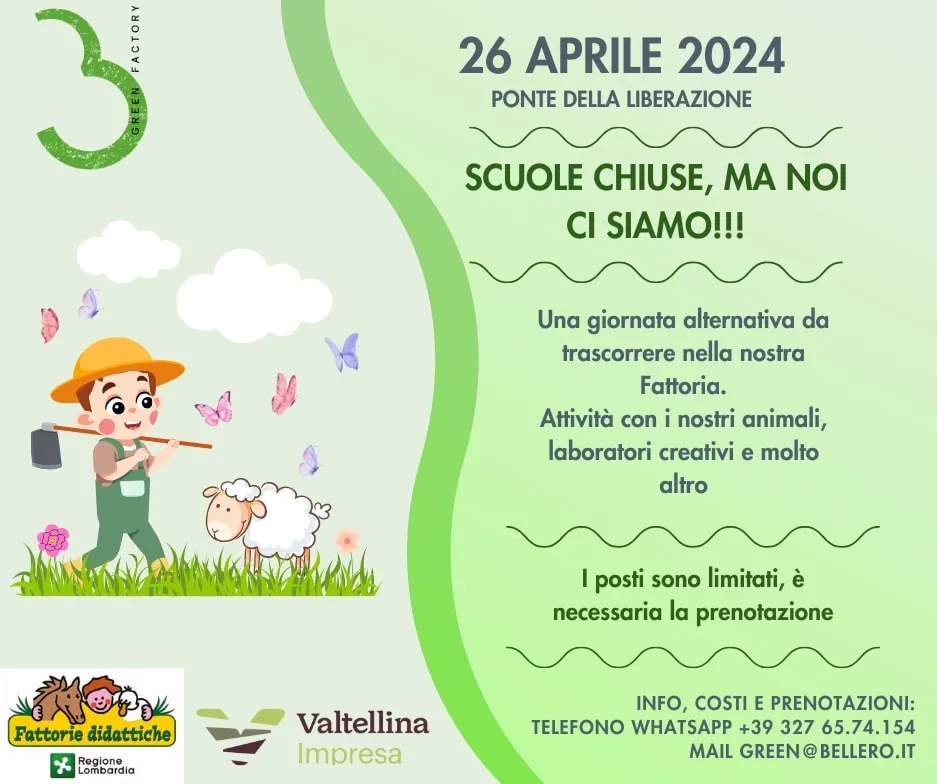 Giornata in Fattoria 26 aprile 2024