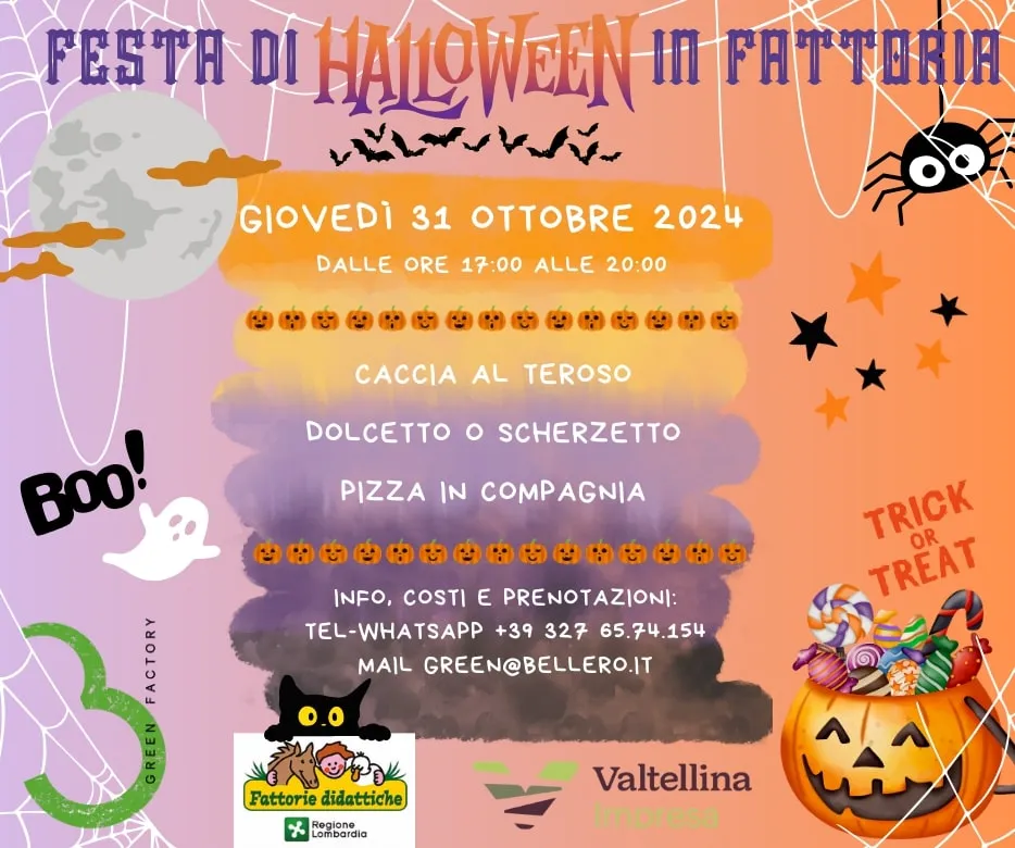 FESTA DI HALLOWEEN IN FATTORIA