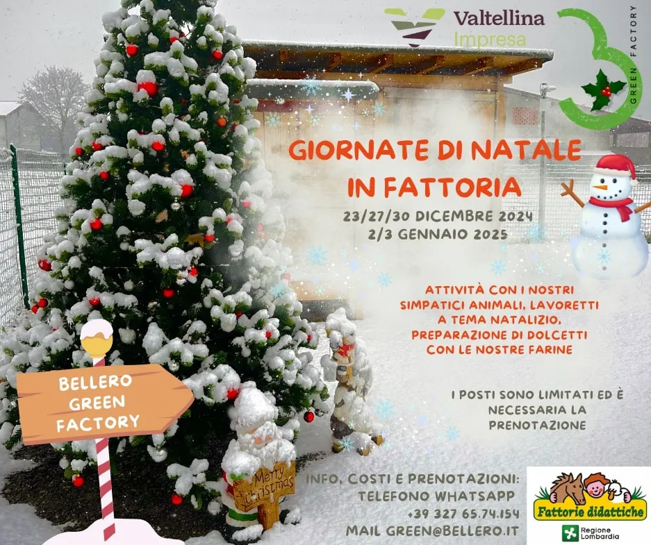 GIORNATE DI NATALE IN FATTORIA 2024